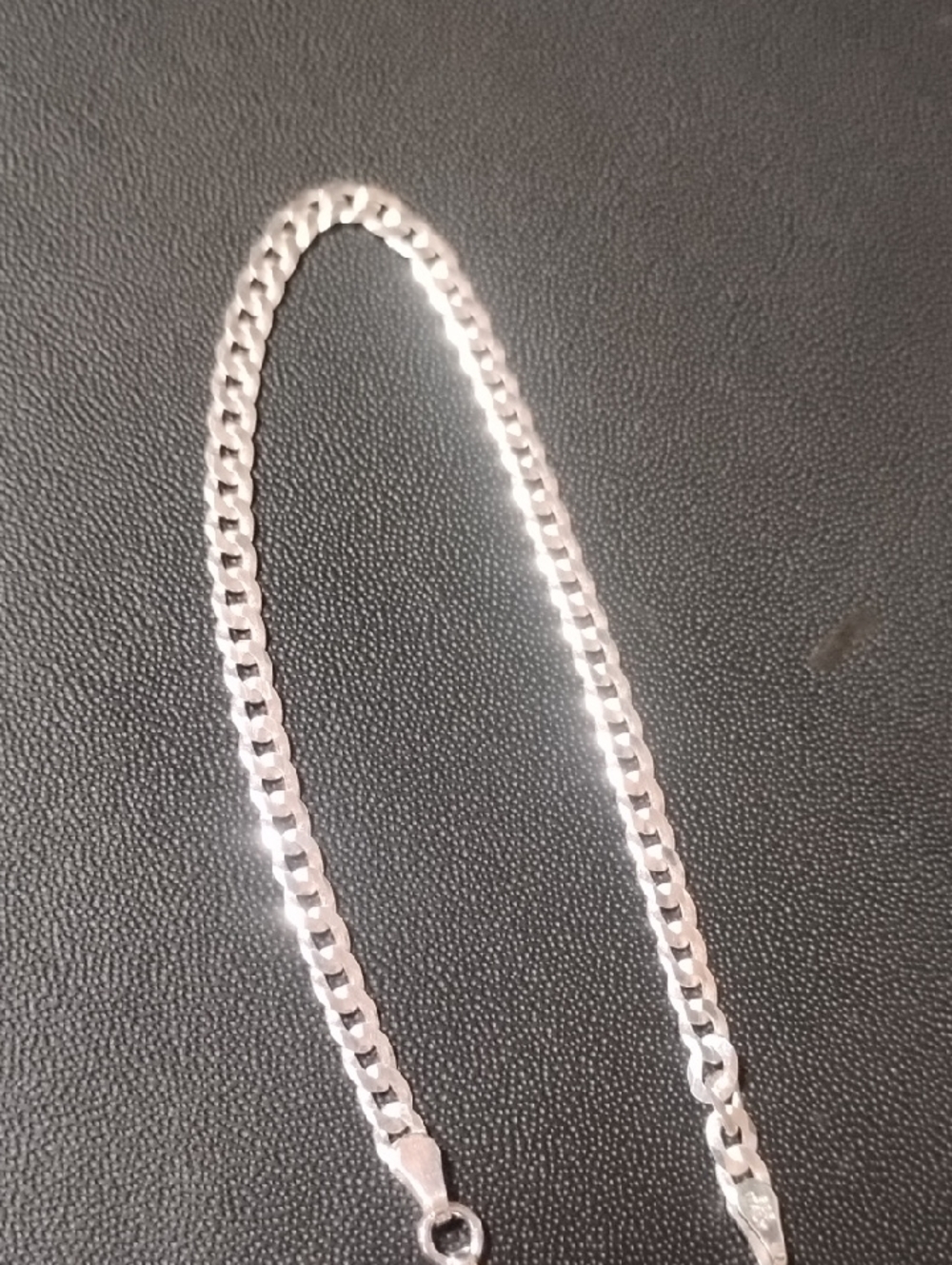 Sterling Silver Figaro Bracelet 7